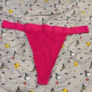 NWT SKIMS Cotton Rib Thong